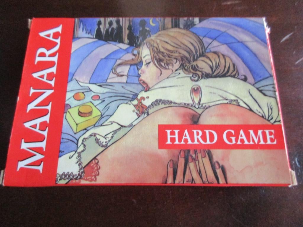 Manara Hard Game, Verzamelen, Ophalen of Verzenden, Zo goed als nieuw, Boek of Spel