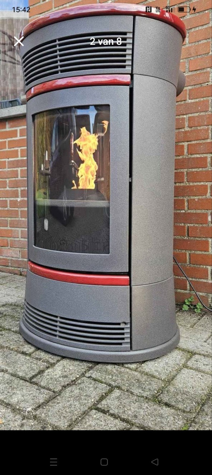 Pelletkachel Edilkamin Funny 11kw, Maison & Meubles, Poêles, Enlèvement ou Envoi, Poêle à granulés