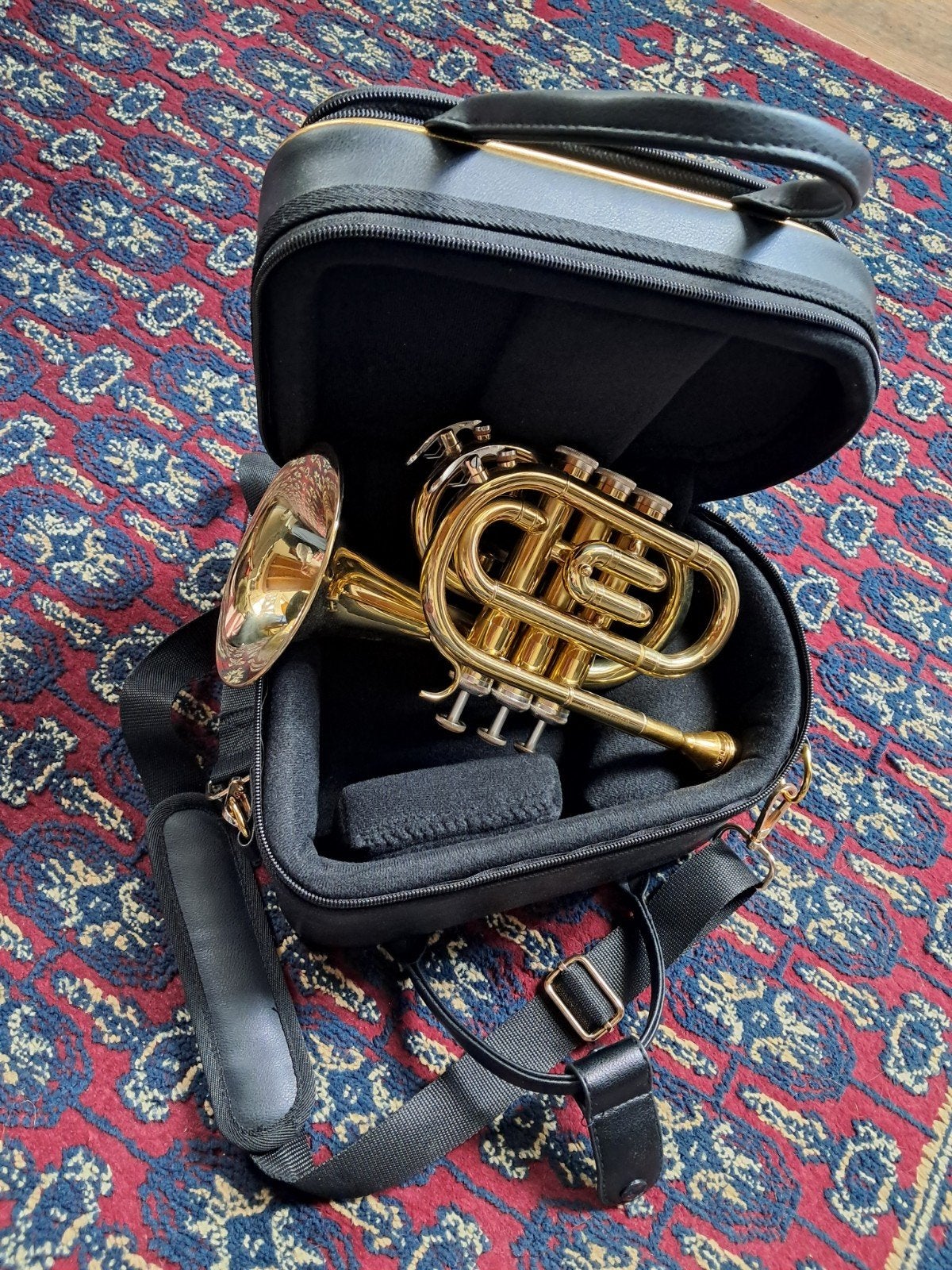 Thomann TR-25 pocket trompet, Muziek en Instrumenten, Blaasinstrumenten | Overige, Ophalen