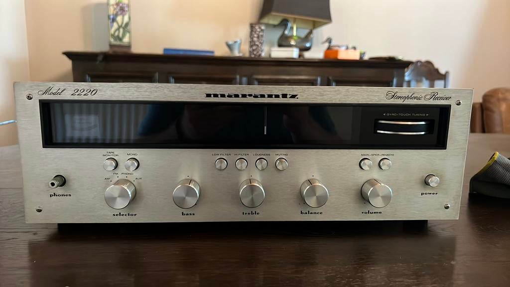 Vintage Marantz + Acoustic Research hifi set - werkend, Audio, Tv en Foto, Versterkers en Ontvangers, Zo goed als nieuw, Marantz