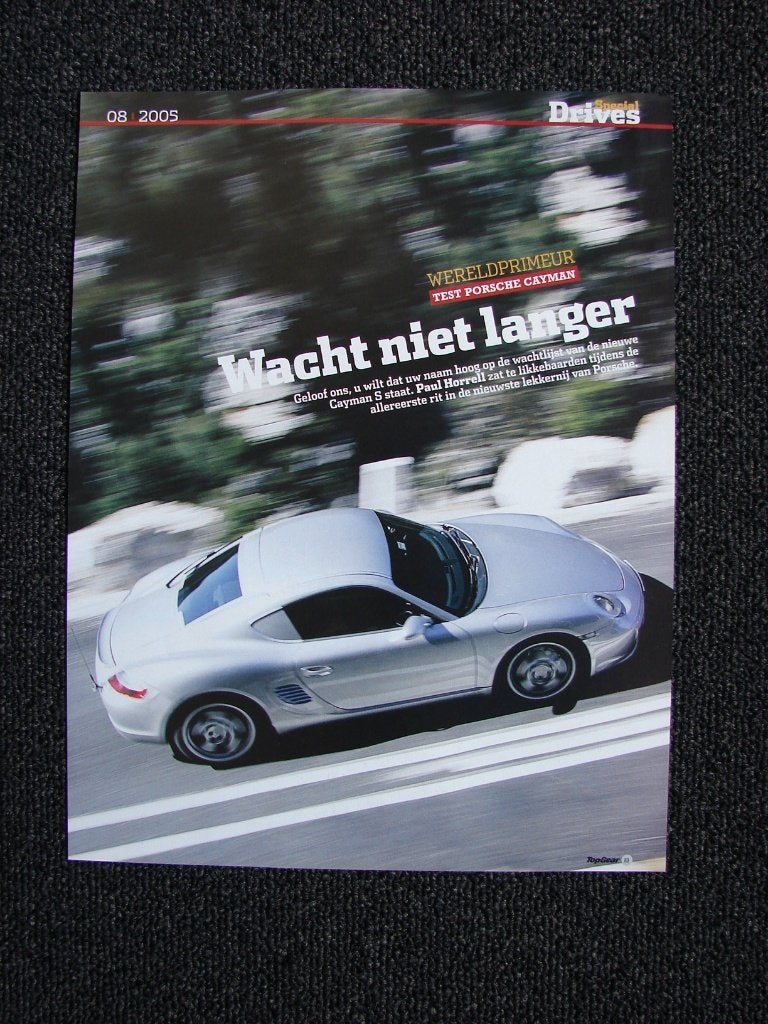 Article sur Porsche Cayman, Enlèvement ou Envoi, Comme neuf, Porsche