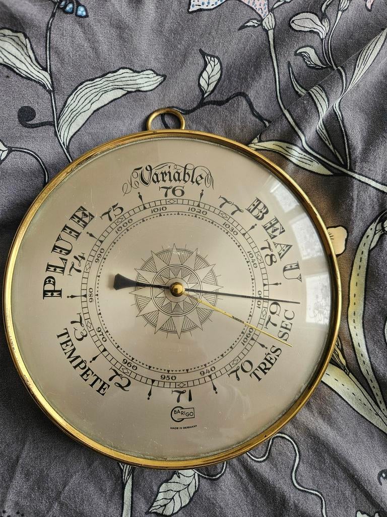 BARIGO  Baromètre, Ophalen, Barometer