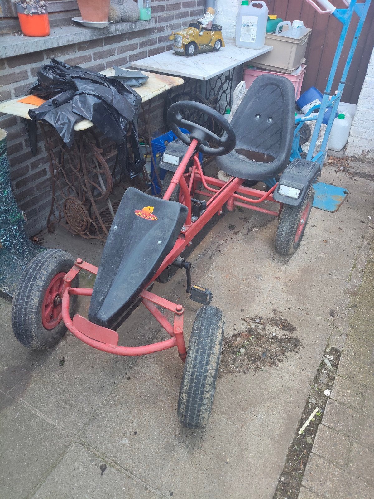 gocart mammoet, Ophalen