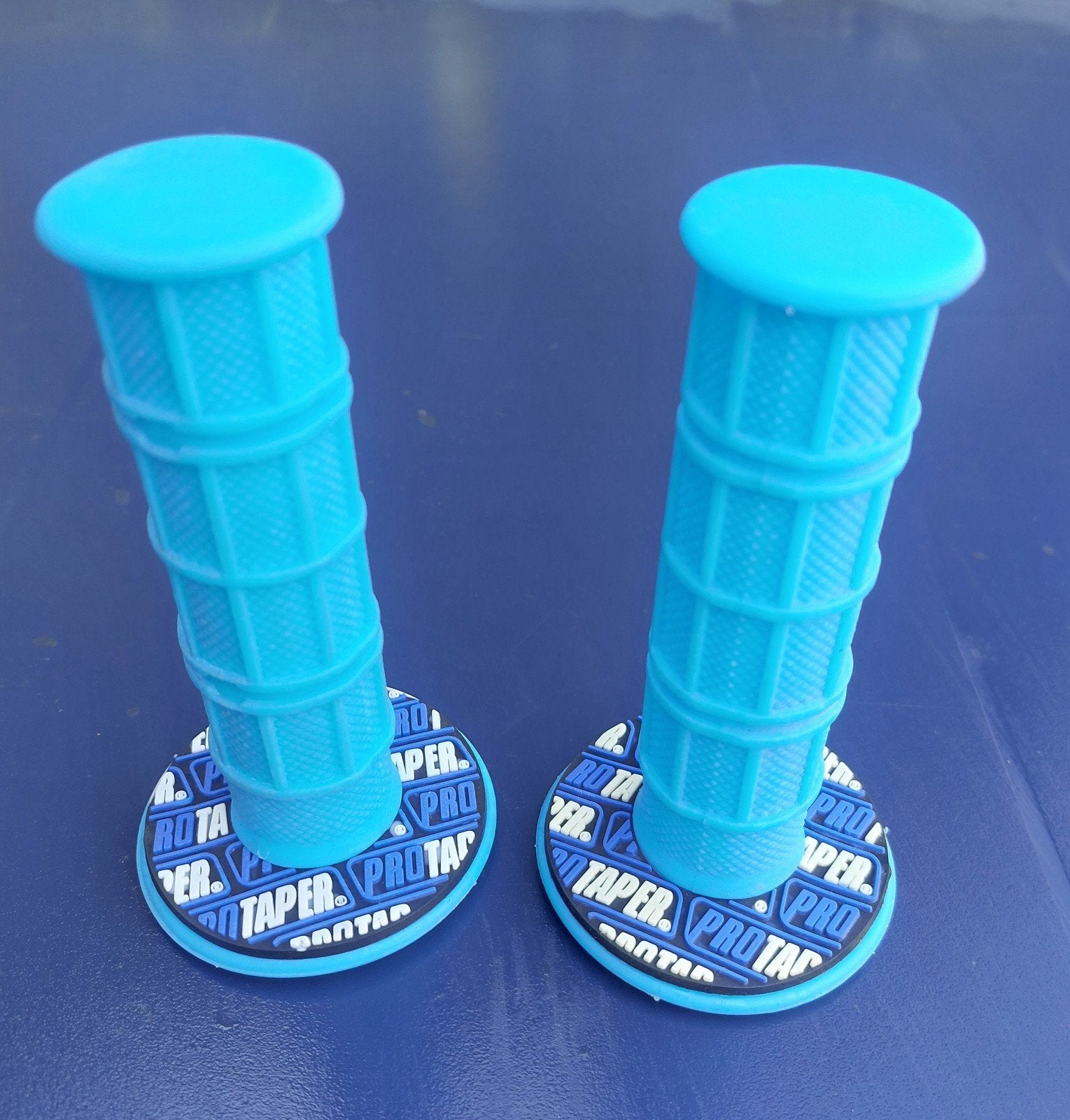 Paar ProTaper handgrepen turkooisblauw, Ophalen of Verzenden, Nieuw