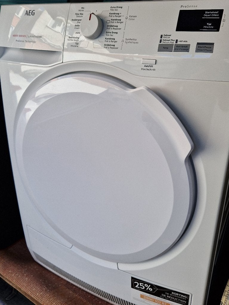 Sèche linge AEG, Electroménager, Sèche-linge, Enlèvement, Comme neuf, Chargeur frontal