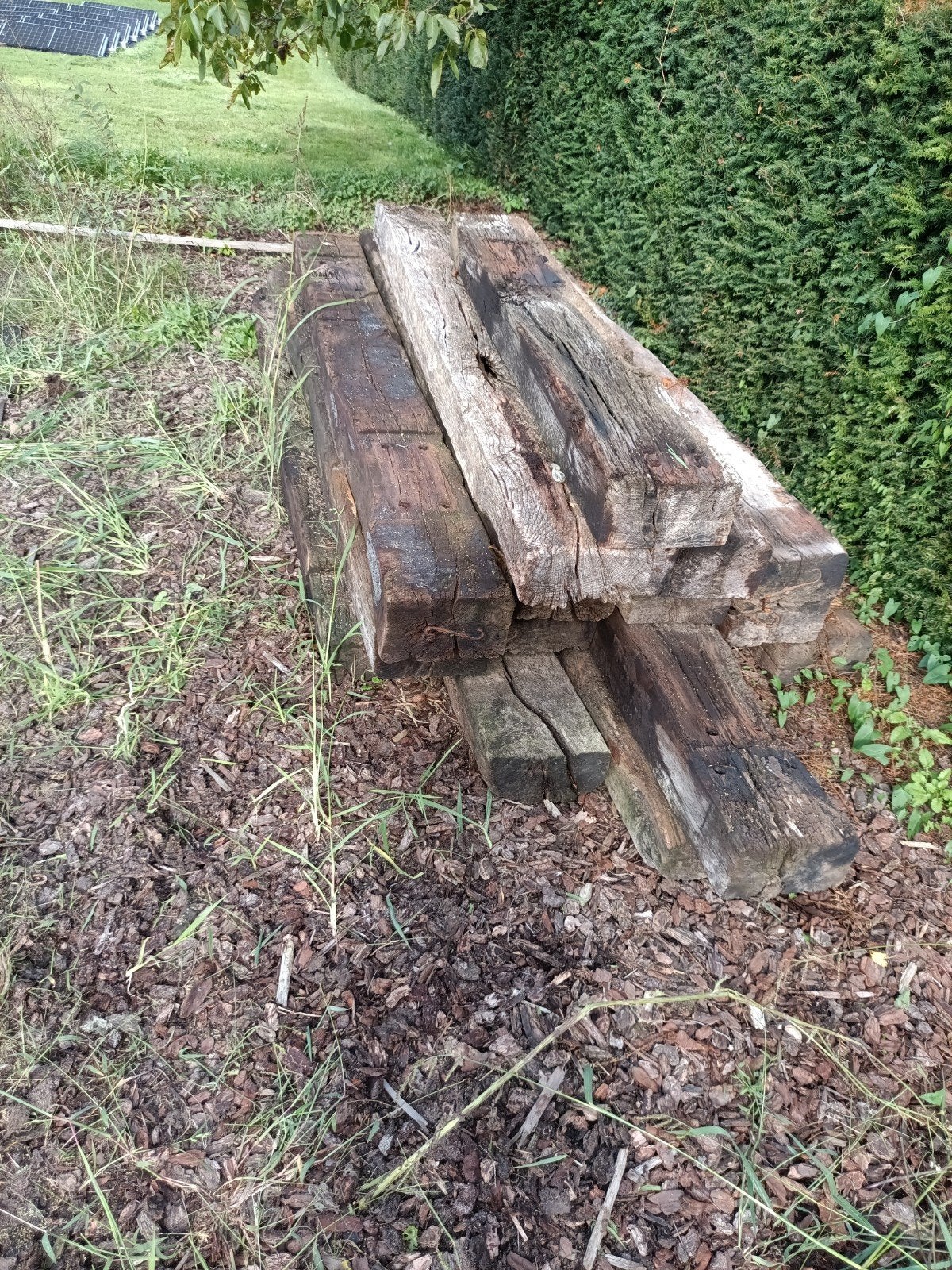 trein Bilzen 25 stuks 2,6 meter, Tuin en Terras, Ophalen