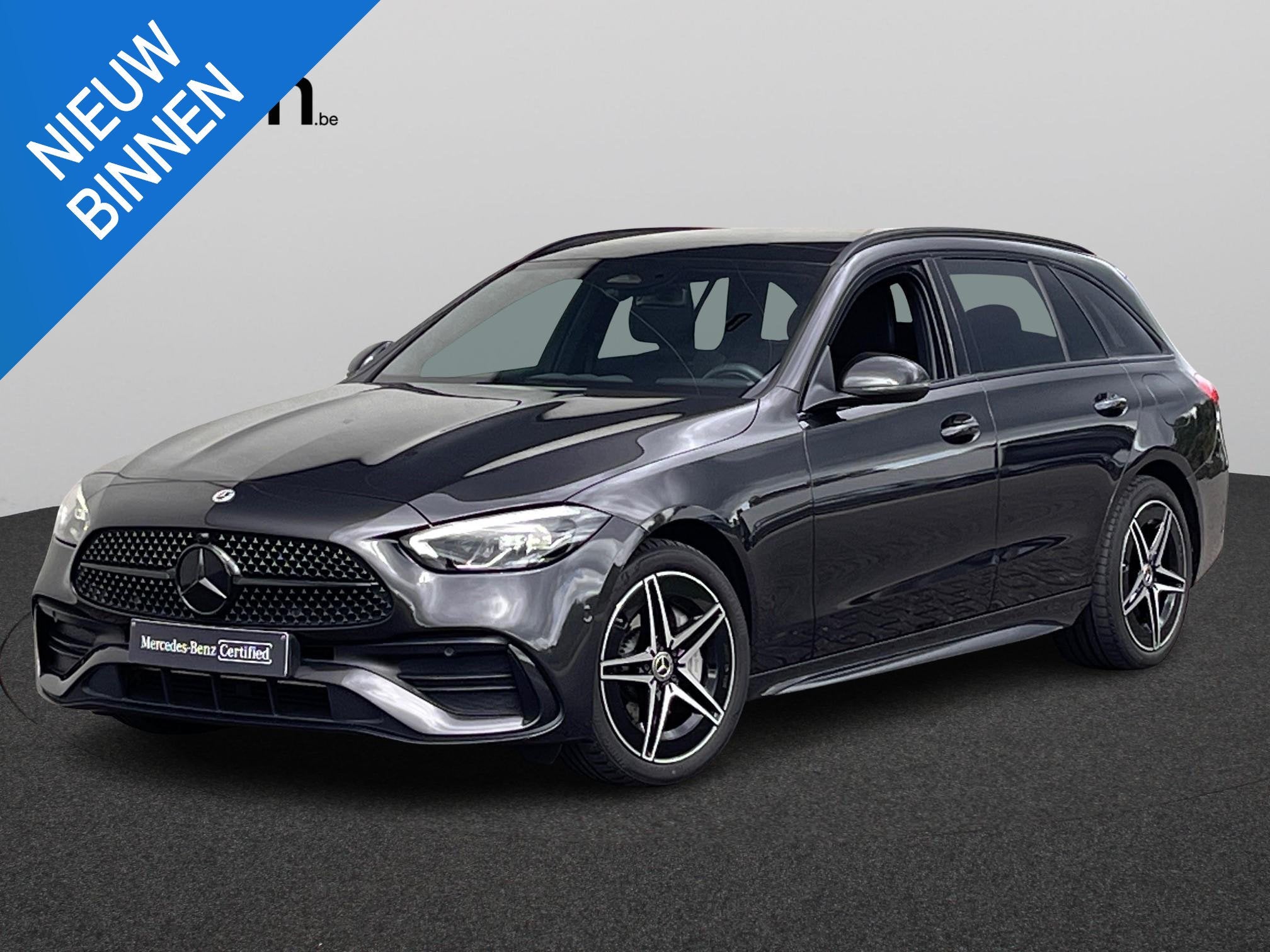 Mercedes-Benz C-Klasse Break 300 e AMG/Pano/Trekhaak, Argent ou Gris, Euro 6, https://public.car-pass.be/vhr/773cf8ad-31b9-4631-9638-61110ab69075