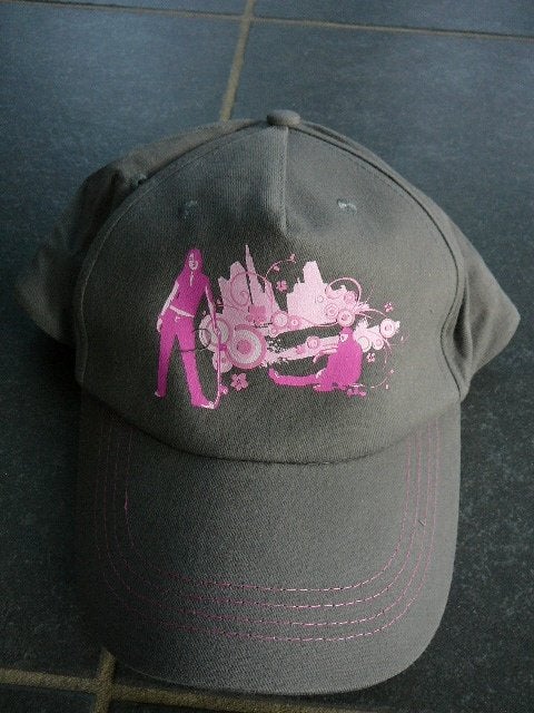 splinternieuw grijs-roze pet, Enfants & Bébés, Enlèvement ou Envoi, Neuf, Fille, Casquette