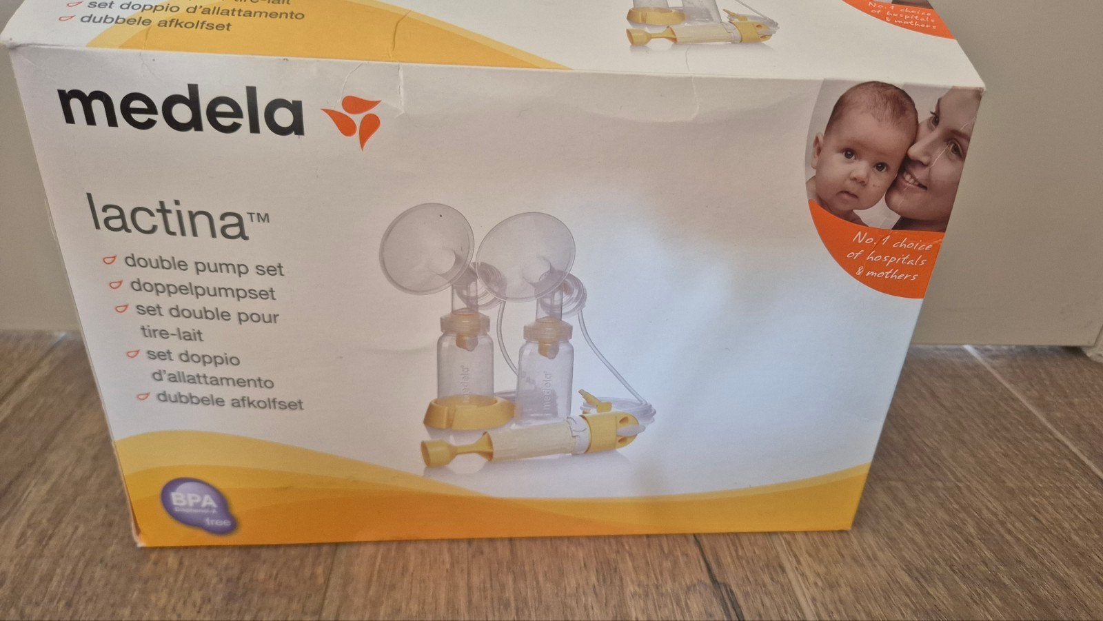 Medela Lactina dubbele afkolfset, Kinderen en Baby's, Ophalen, Medela