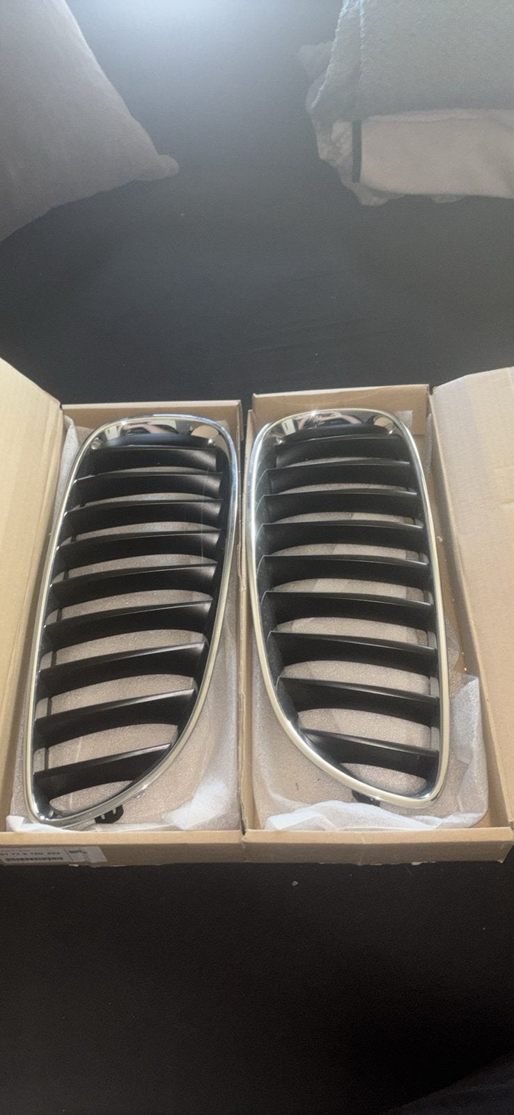 Paire de calandres d’origine BMW Z4 E89 (M Performance), Enlèvement, Avant, BMW
