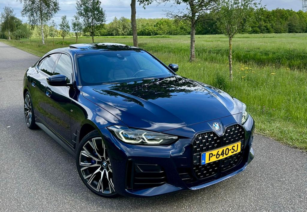 Bmw 430i Grancoupe M-Pakket Individual Belgie Prijs Export, Auto's, BMW, Automaat, Blauw, Leder, Particulier
