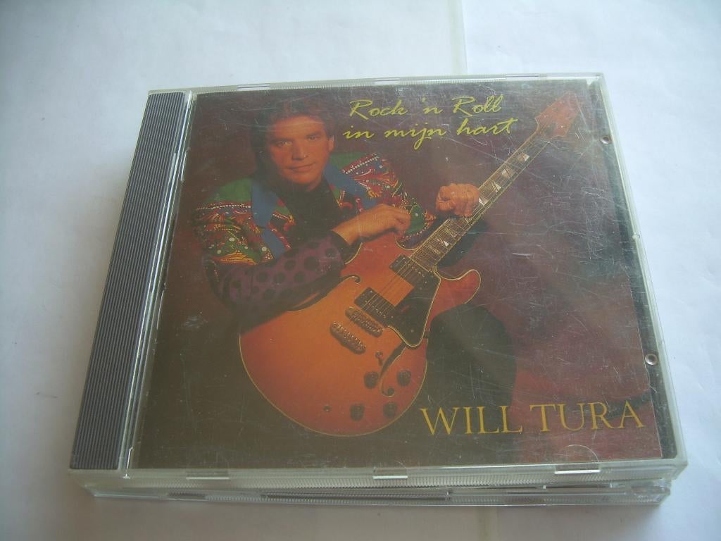 CD - WILL TURA - ROCK N ROLL IN MIJN HART, Ophalen of Verzenden, Zo goed als nieuw, Levenslied of Smartlap