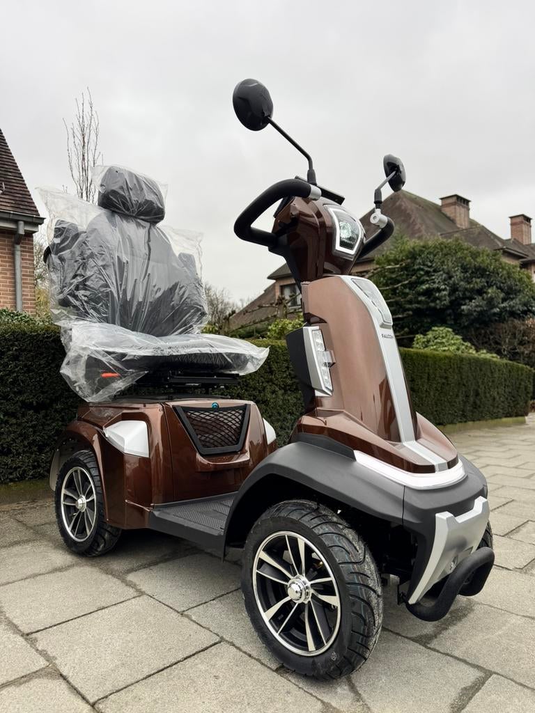 Scootmobiel Falcon 20 km/h batterie au lithium amovible NEUF, Divers, Enlèvement ou Envoi, Pliant, Neuf, Fauteuil roulant électrique