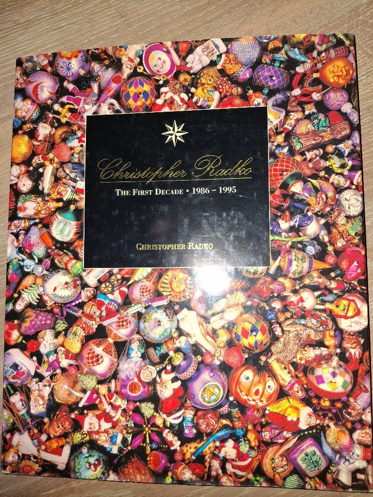 1995 CHRISTOPHER RADKO HET EERSTE DECENNIUM HARDCOVER BOEK, Diversen, Ophalen, Zo goed als nieuw