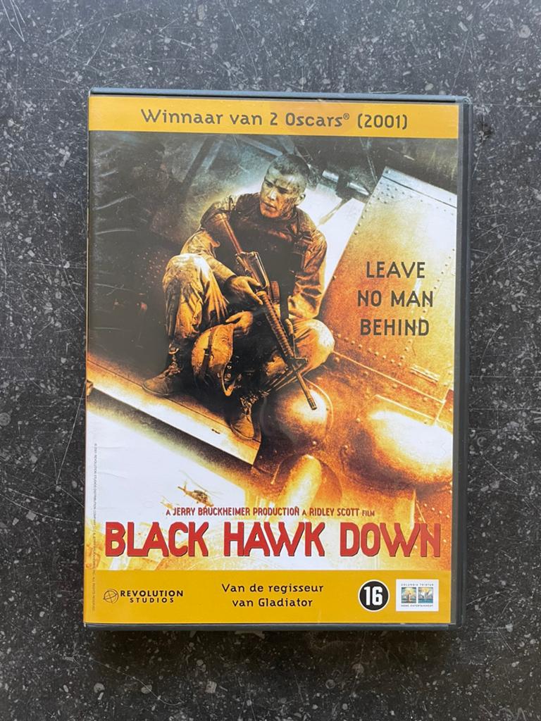 Black hawk down dvd, Ophalen, Zo goed als nieuw