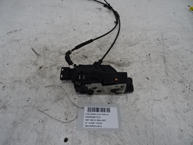 SERRURE DE PORTE GAUCHE Citroën Jumpy (G9), Utilisé, Gauche, Citroën