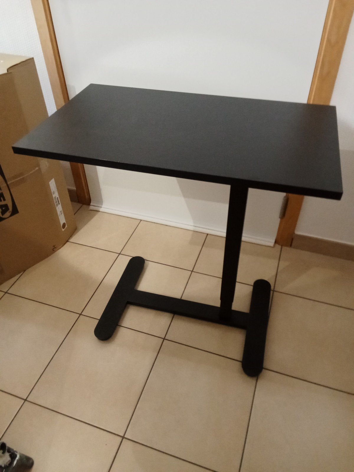 bureau individuel moderne JYSK, Maison & Meubles, Bureaux, Neuf, Bureau d'ordinateur, 40 cm, Avec roues