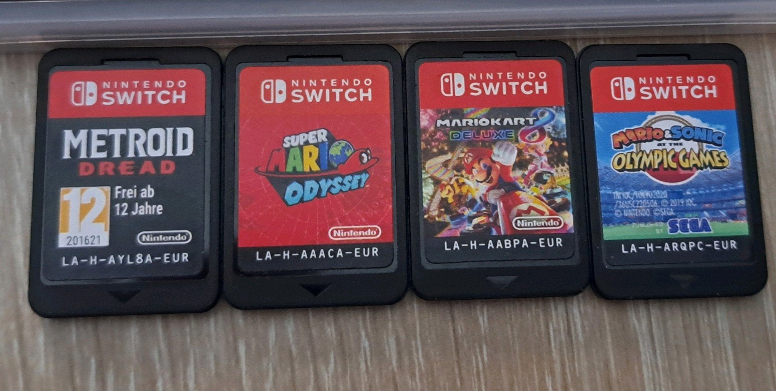Mariokart 8 Metroid Mario en Sonic op de Olympische Switch G, Games en Spelcomputers, Ophalen of Verzenden, Zo goed als nieuw
