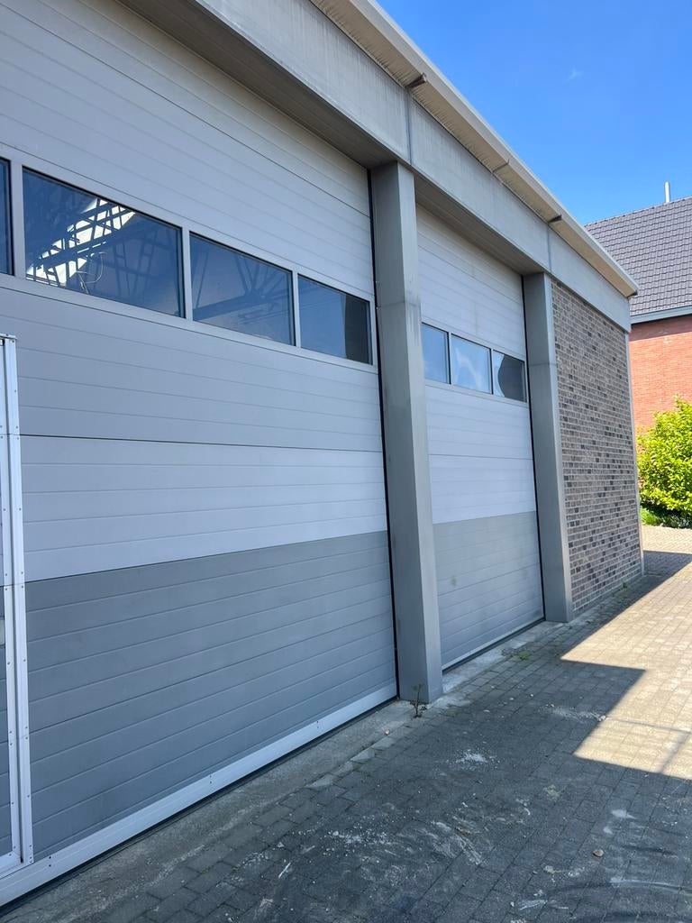 sectionale poort, Ophalen