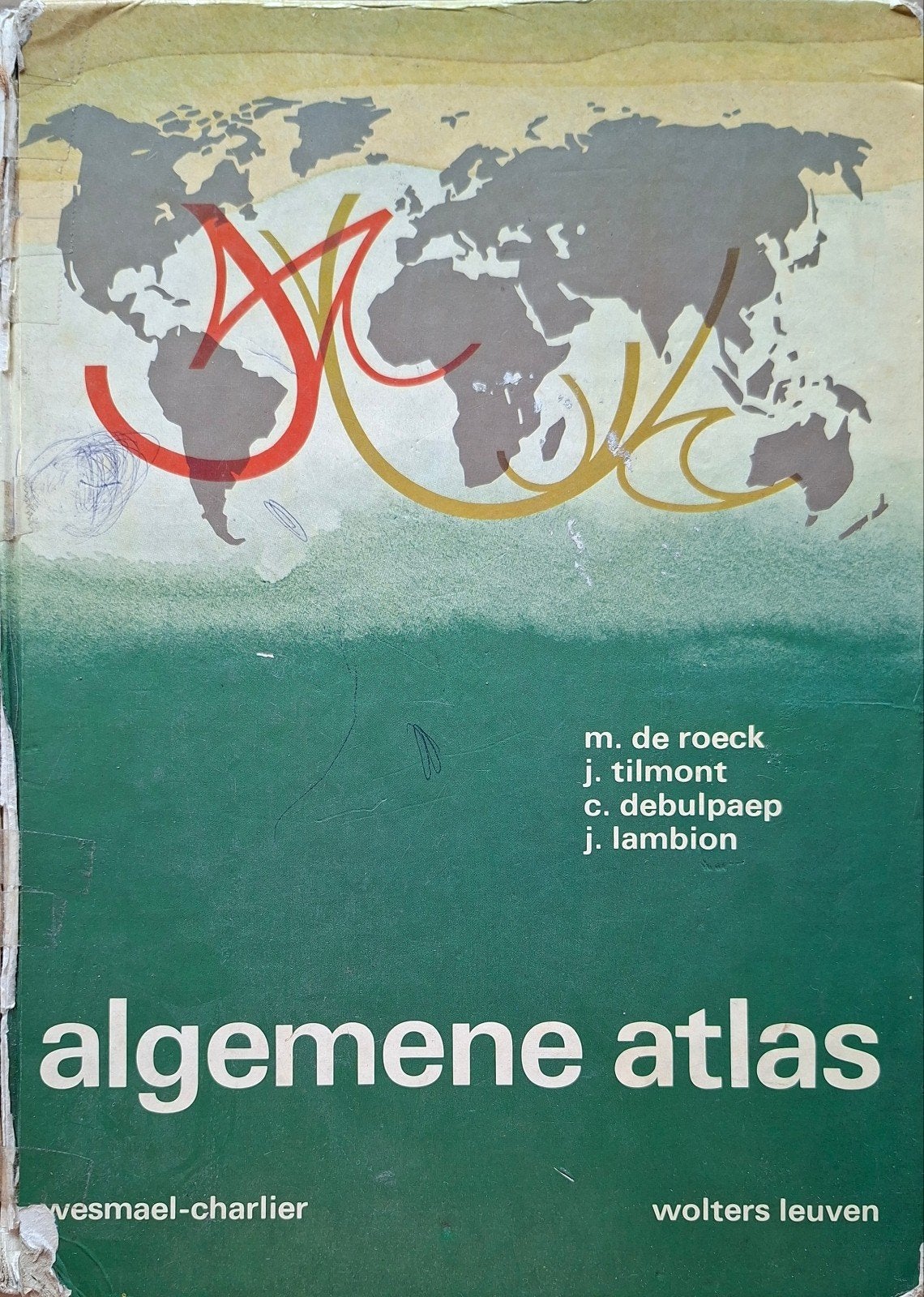 algemene atlas 1982, Livres, Enlèvement ou Envoi, Utilisé, Secondaire, Meerdere auteurs