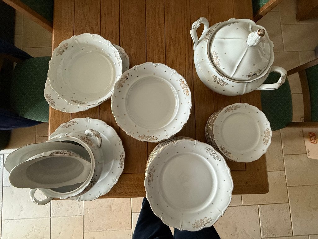 Servies, Huis en Inrichting, Keuken | Servies, Ophalen, Gebruikt, Overige merken, Klassiek