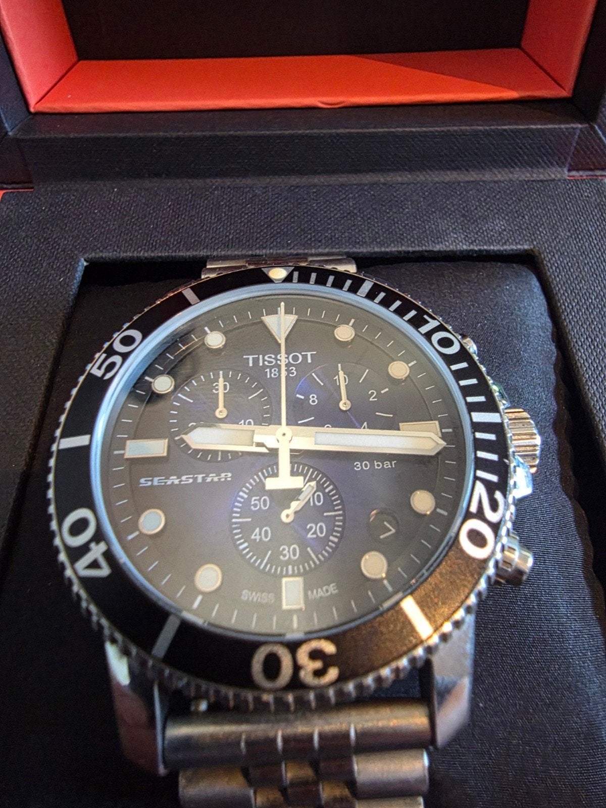 Tissot Seamaster 1000, Enlèvement, Comme neuf
