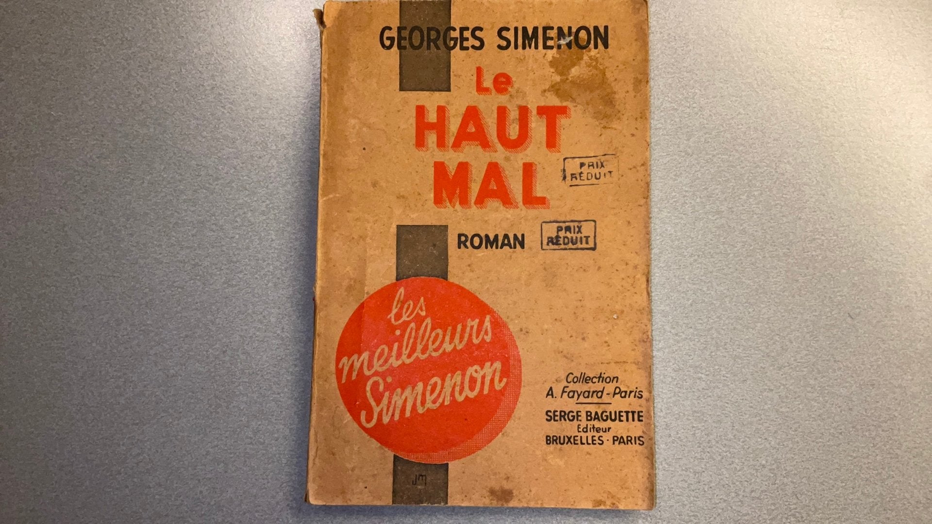 Georges Simenon ‘’Le Haut Mal’’, Ophalen of Verzenden, Gelezen