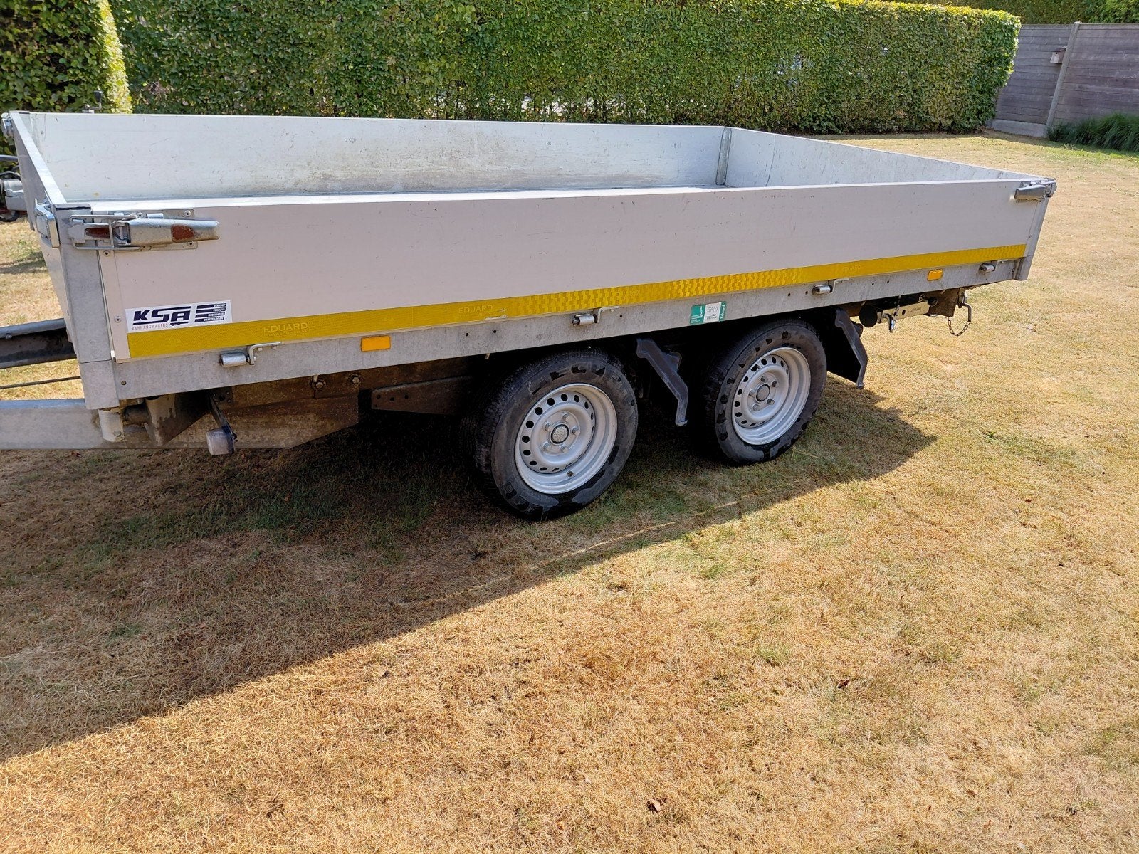 elekt 3kantskipper eduard 3500kg bj 2024, Auto diversen, Aanhangers en Bagagewagens, Ophalen, Zo goed als nieuw