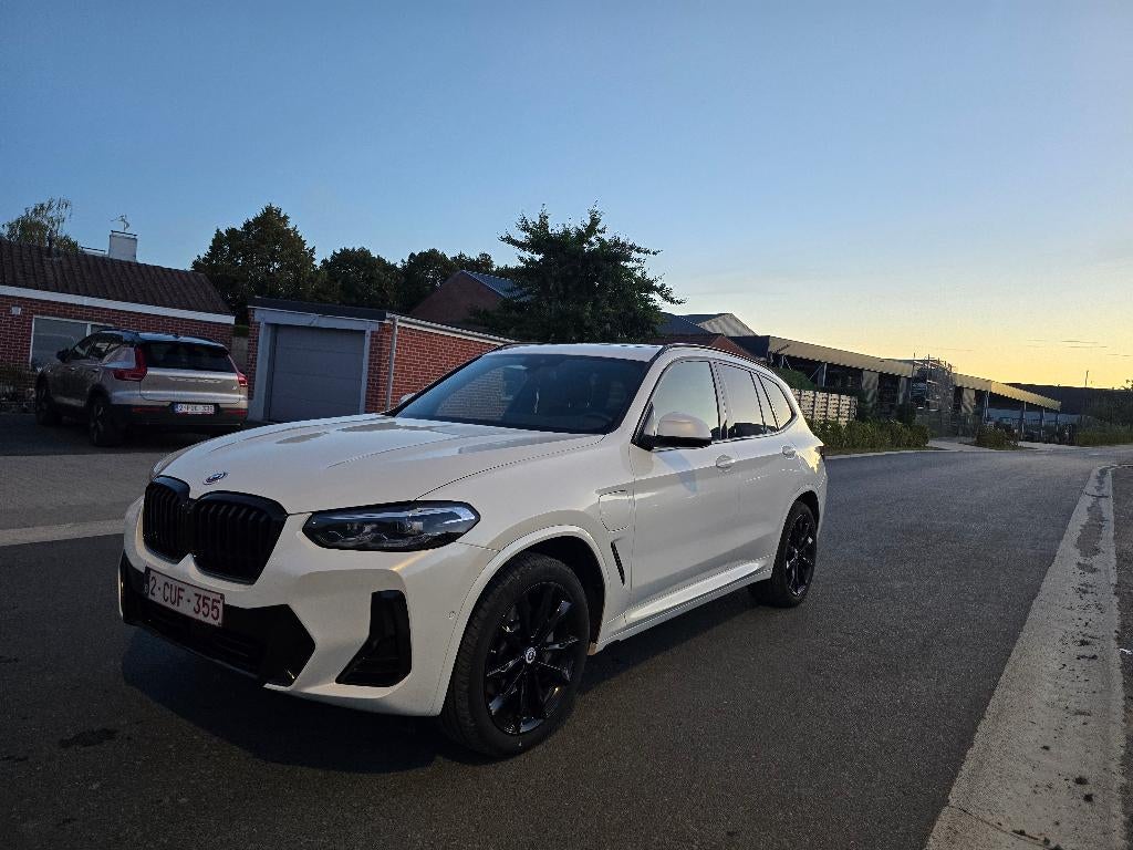 BMW X3 xDrive30e M Sport - 59 000 km - 11/2022 - BTW aftrekb, Automaat, USB, Wit, Leder