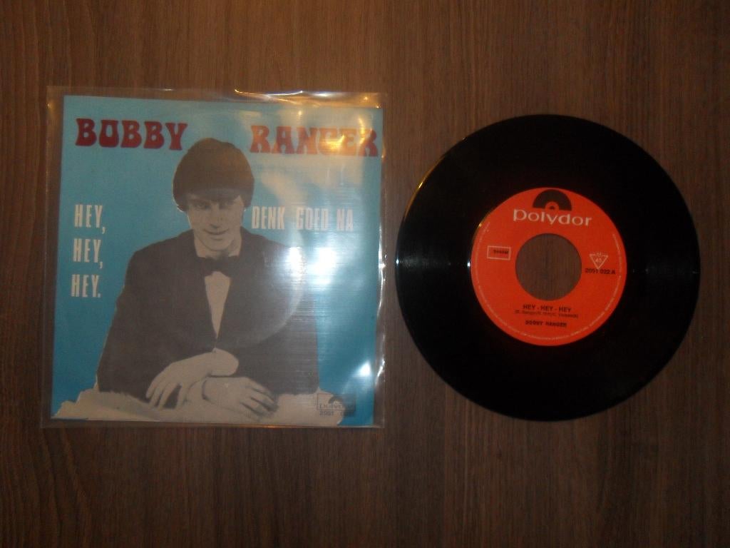 Bobby Ranger - Hey hey hey, Ophalen of Verzenden, Gebruikt, 7 inch, Levenslied of Smartlap