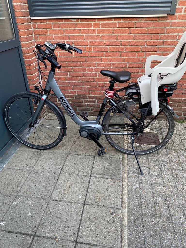 Fiets electric, 59 cm of meer, Ophalen of Verzenden, Zo goed als nieuw, 50 km per accu of meer