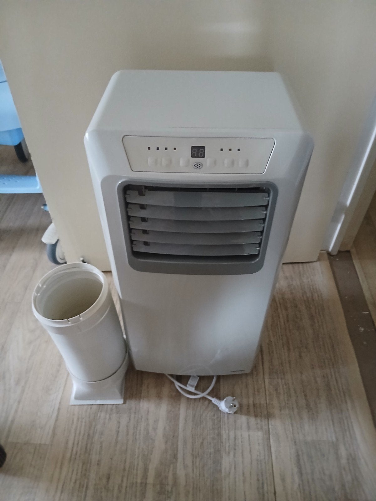 mobiele airco, Ophalen, Mobiele airco