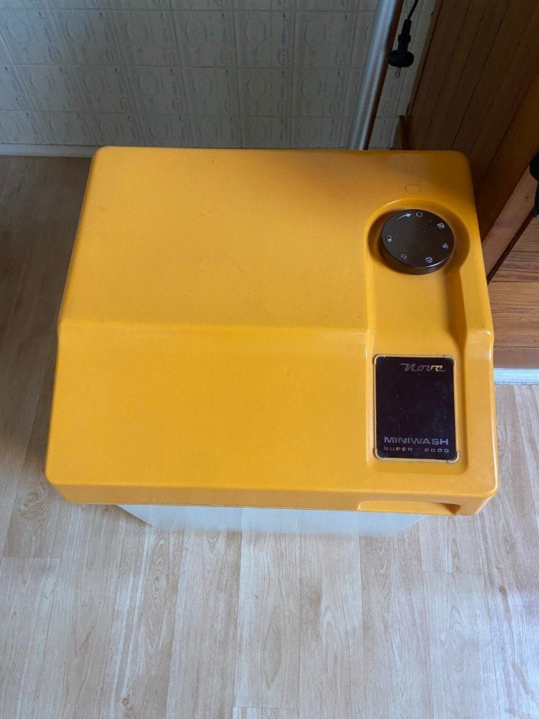 wasmachine voor kamperen, Ophalen, Gebruikt