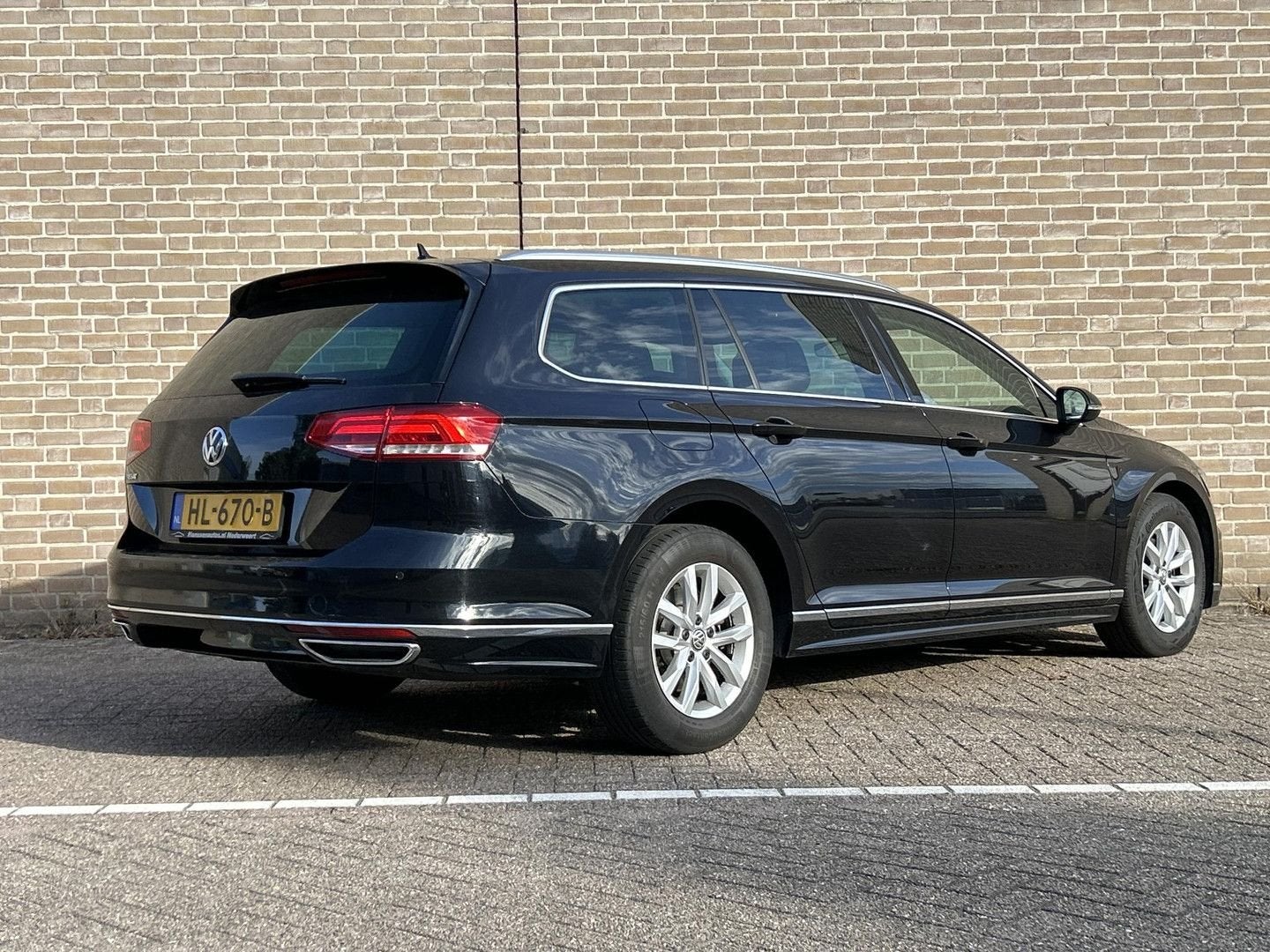 Volkswagen Passat Variant 1.6 TDI Business Edition R | Autom, Auto's, Automaat, Zwart, Zwart, Bedrijf