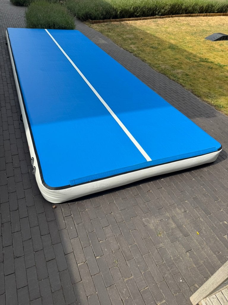Airtrack lengte 6m - dikte 20cm - breedte 2m, Sport en Fitness, Turnen, Ophalen, Zo goed als nieuw
