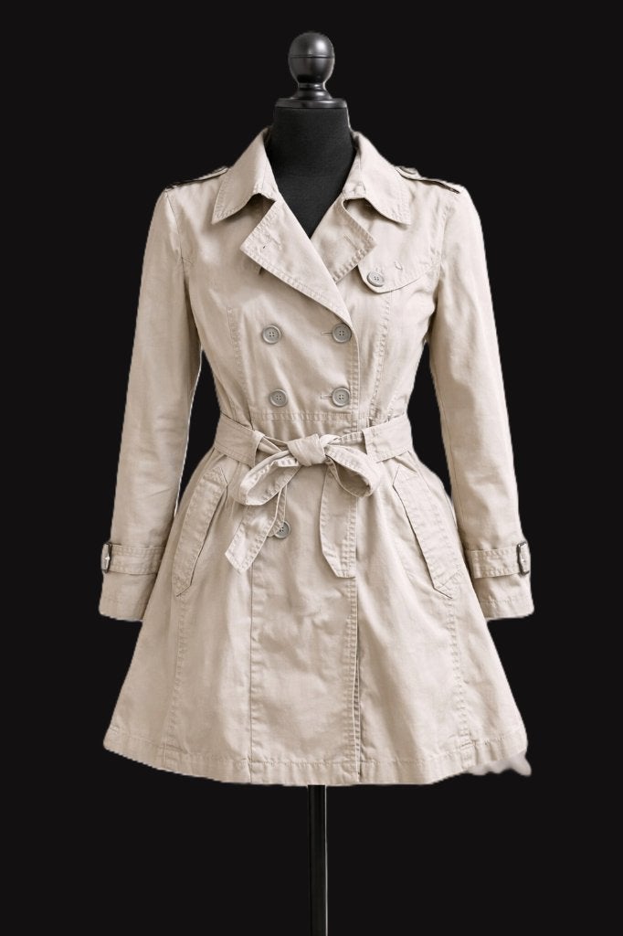 Trench-coat Vila taille M, Taille 38/40 (M), Enlèvement ou Envoi, Beige, Vila