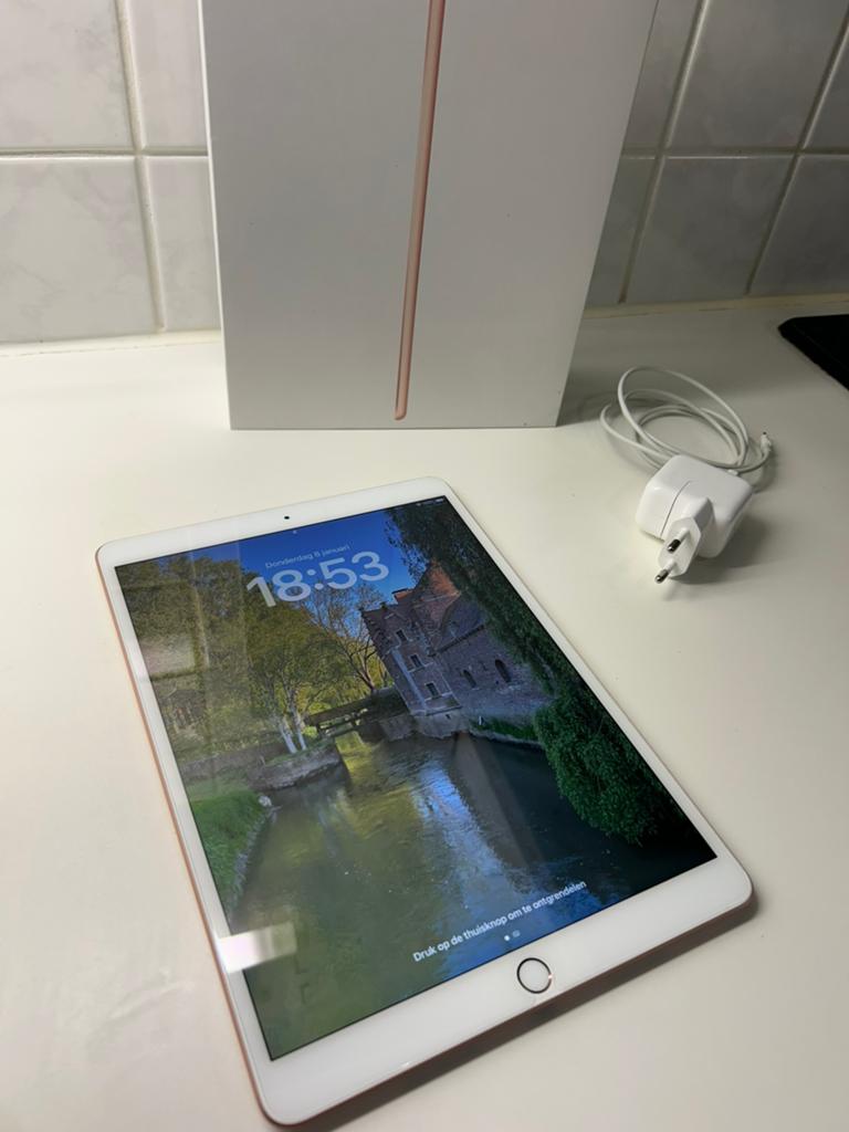 iPad Air 3, 64GB, rosé goud, Computers en Software, Apple iPads, Ophalen, Zo goed als nieuw, Goud
