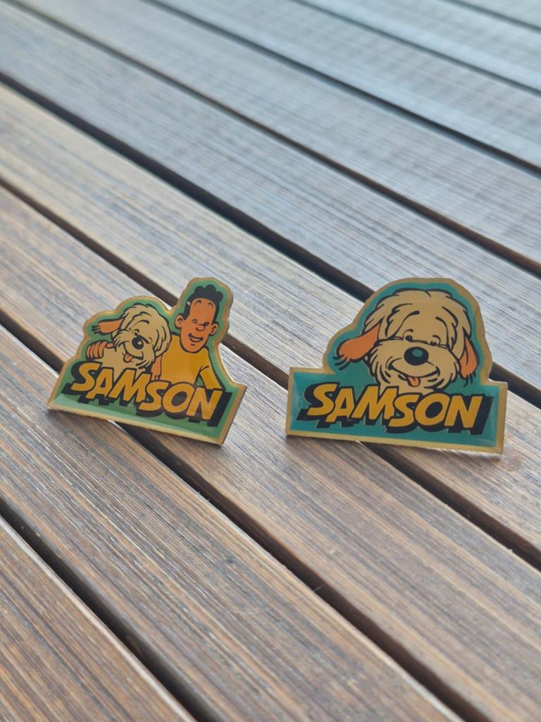 Samson&Gert 1990 Pin, Verzamelen, Ophalen