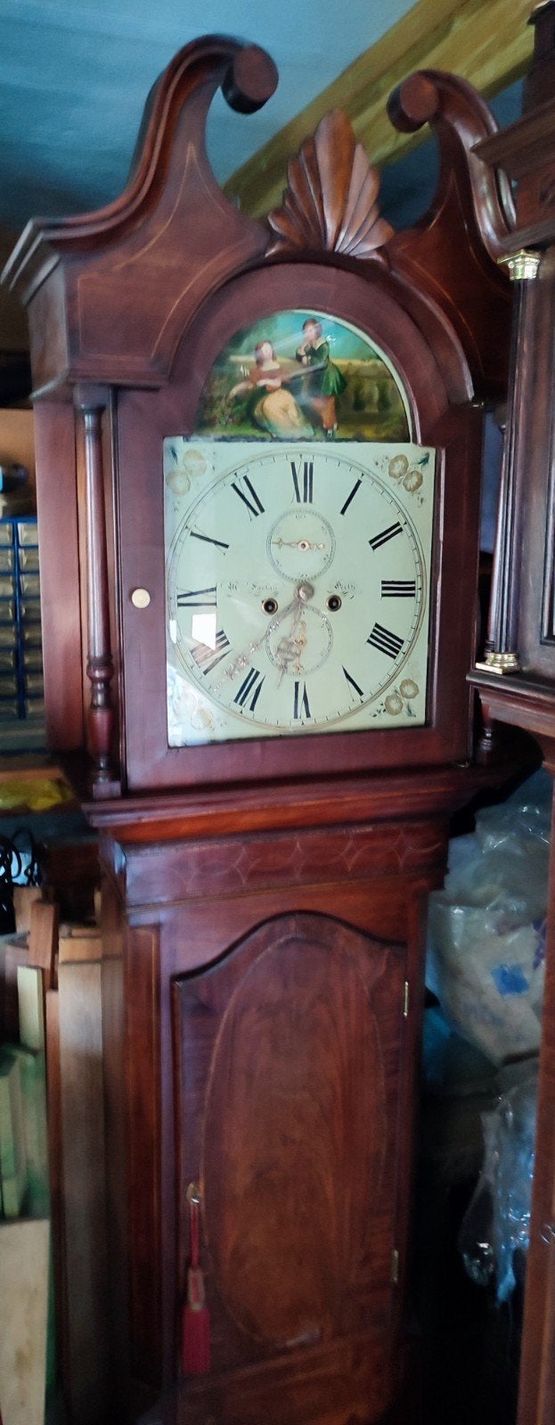 Engelse staande klok 1830, Antiek en Kunst, Ophalen