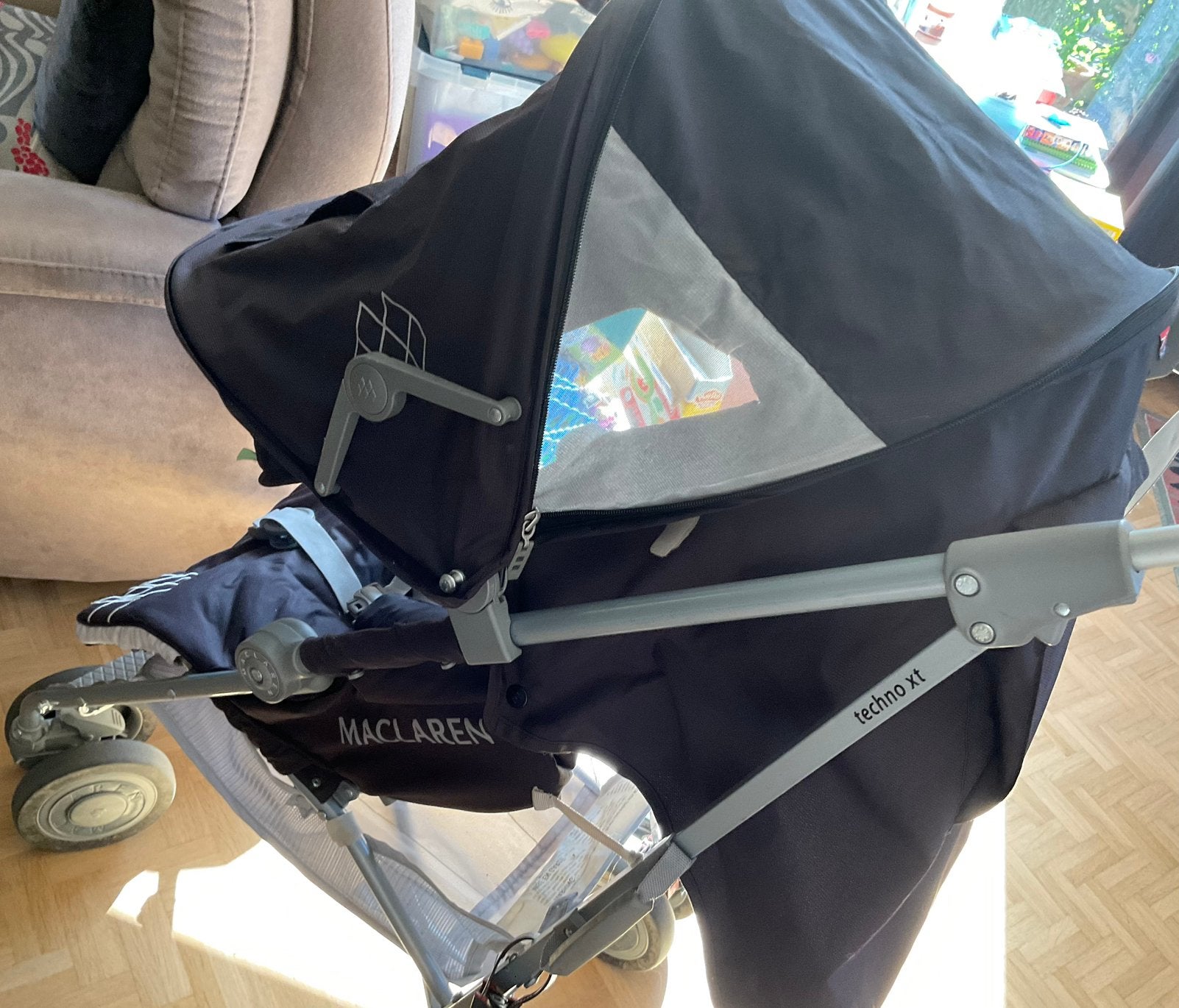 Buggy maclaren techno tx, Enlèvement, Comme neuf, Maclaren, Protection de pluie