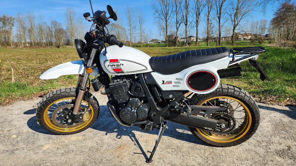 Mash x-ride 650cc, sept 2021, +-5000 km, Particulier, Enduro, 12 à 35 kW, Éclairage LED