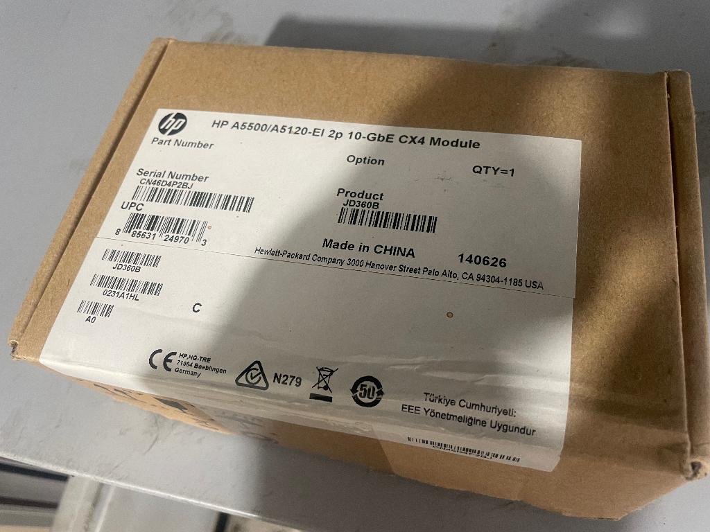 Module 10 Gbps HP A5500 A5120 CX4 JD360B, Informatique & Logiciels, Enlèvement ou Envoi, Neuf