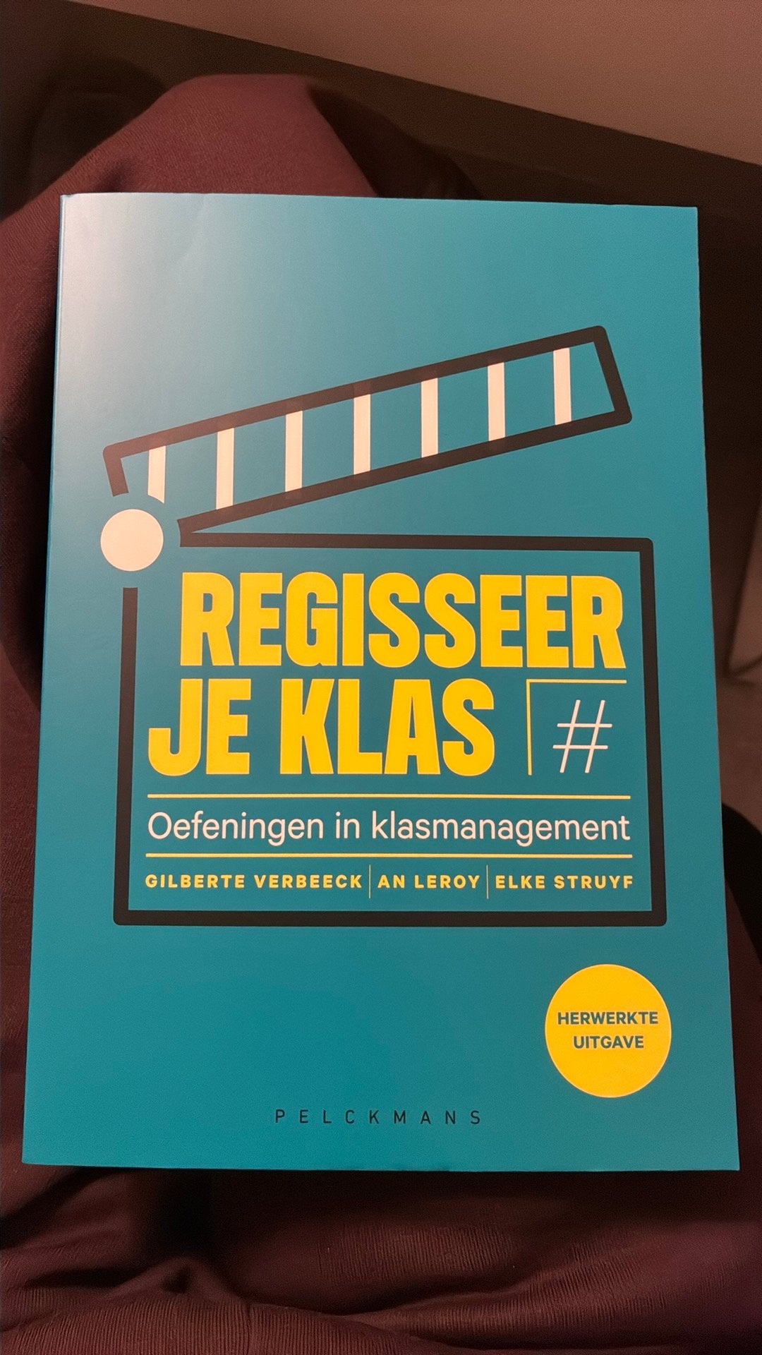 Regisseer je klas, Livres, Enlèvement ou Envoi, Neuf, Autres matières