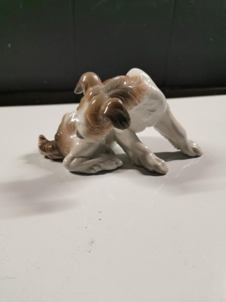 Dog with butterflie. Lladro. Juan Huerta, Ophalen of Verzenden