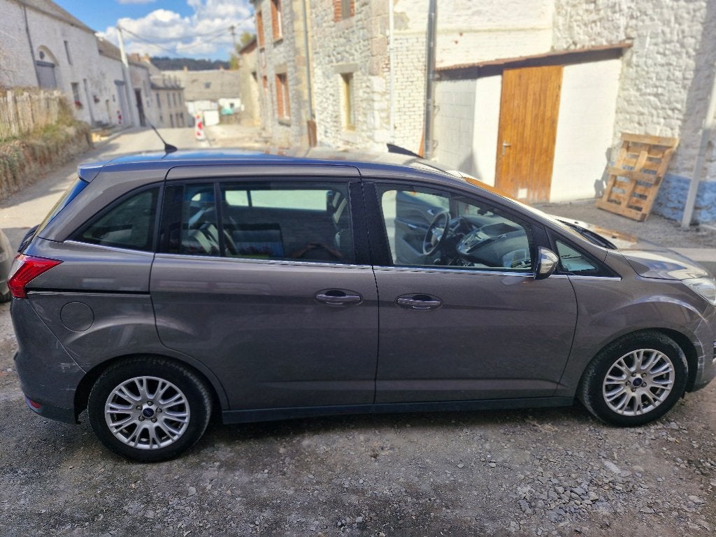 ford grand c max titanium, Autos, Cuir, Boîte manuelle, 5 portes, MPV ou Monospace