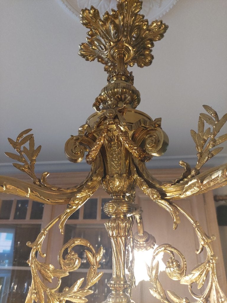 antieke Louis XV kroonluchter, Antiek en Kunst, Ophalen
