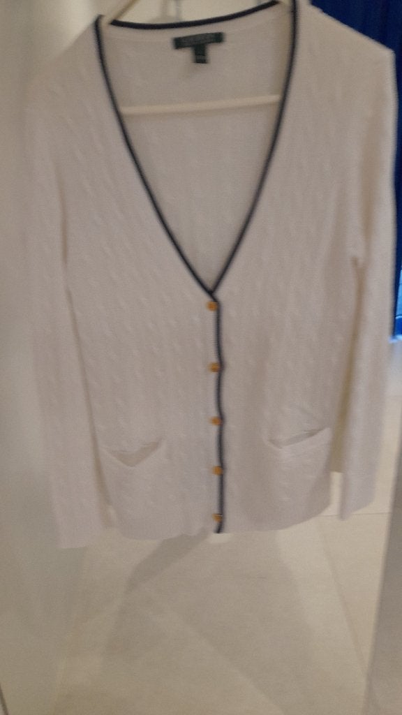 Gilet Ralph Lauren, Wit, Maat 42/44 (L), Nieuw, Ophalen of Verzenden
