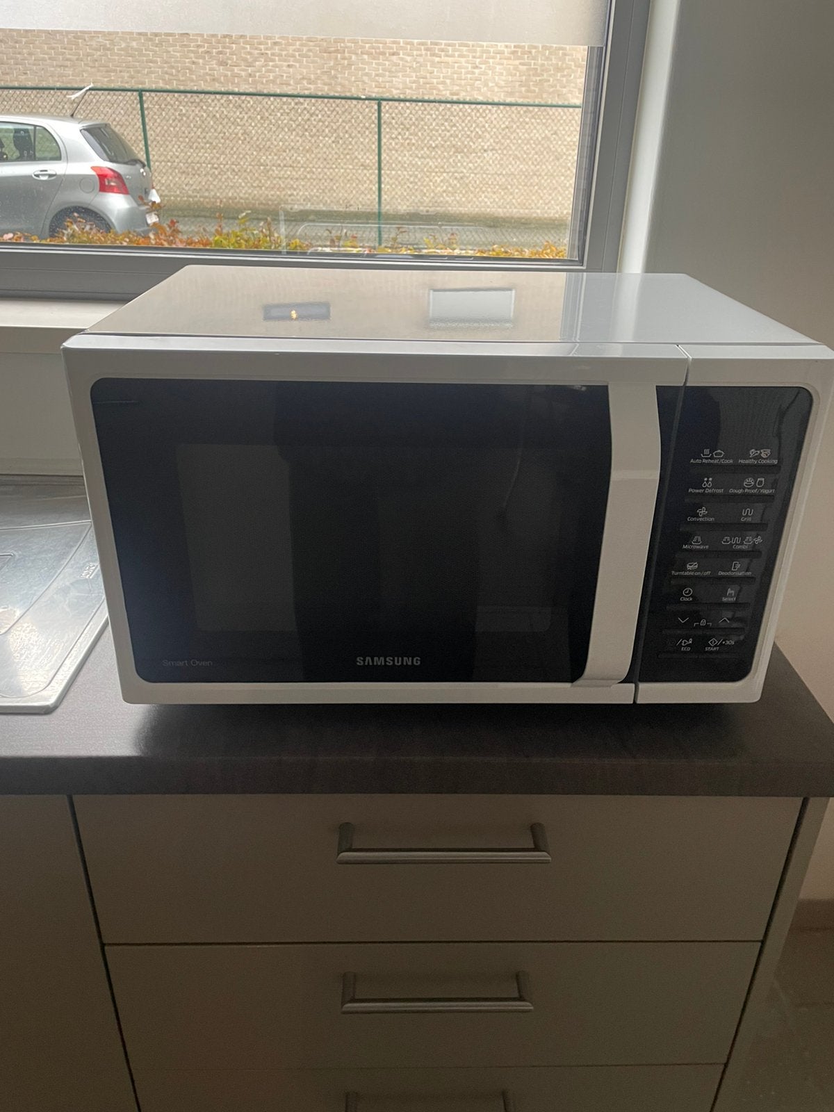 Four à micro-ondes Samsung Combi, Electroménager, Comme neuf, 45 à 60 cm, Four à micro-ondes combiné, Gril