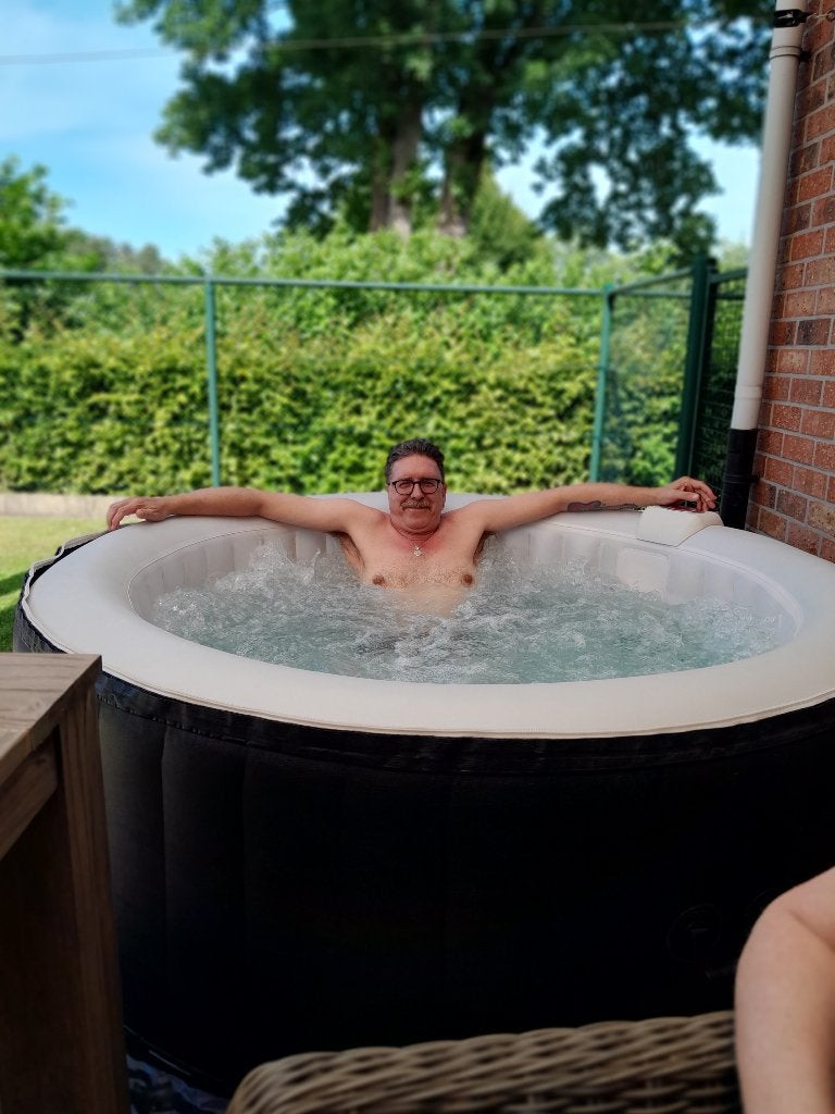 opblaasbaar spa bad, Ophalen, Gebruikt, Filter, Opblaasbaar