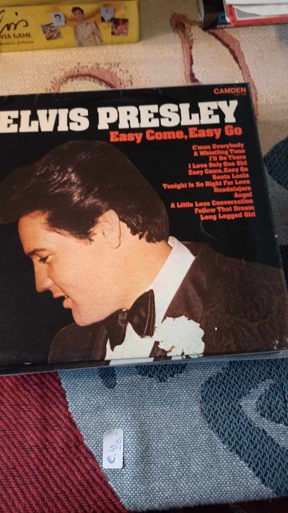 Elvis lp, easy come, easy go, Engelse persing.slechts 5 euro, LP, Enlèvement ou Envoi, Rock 'n' roll, Utilisé